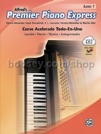 Premier Piano Express: Spanish Edition, Libro 1 (Book & CD-Rom)
