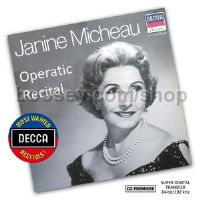 Janine Micheau: Operatic Recital (Most Wanted Recitals!) (Decca Audio CD)