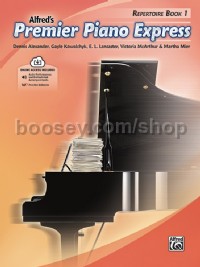 Premier Piano Express, Repertoire Book 1 (Book & Online Audio)
