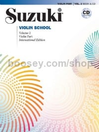Suzuki Violin School Vo.2 (Book & CD International Edition)