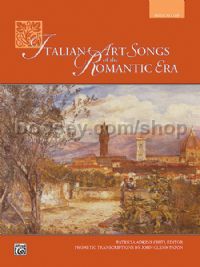 Italian Art Songs of the Romantic Era Med Low (Book & CD)