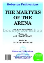 Martyrs of the Arena for male choir