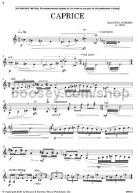 Caprice (Violin Solo) - Digital Sheet Music