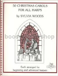 50 Christmas Carols for Harp