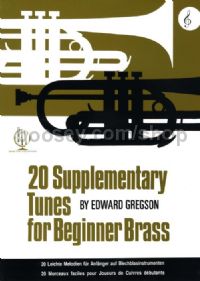 20 Supplementary Tunes for Beginner Brass (Treble Clef)