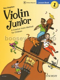 Violin Junior Lesson Book 1 (Book & Online Audio)