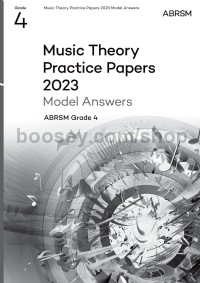 Music Theory Practice Papers 2023 Grade 4 Answers