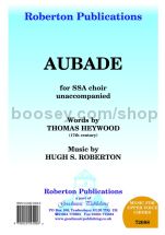 Aubade for female choir (SSA)