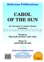 Carol of the Sun for female choir (SA)