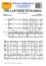 Last Rose of Summer for female choir (SSA)