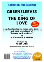 Greensleeves or The King of Love for female choir (SSA)