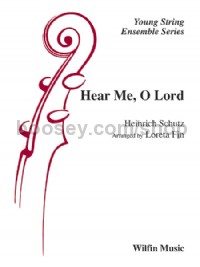 Hear Me O Lord (String Orchestra Conductor Score)