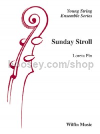 Sunday Stroll (String Orchestra Conductor Score)