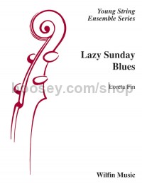 Lazy Sunday Blues (String Orchestra Score & Parts)