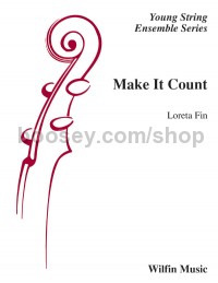 Make It Count (String Orchestra Score & Parts)