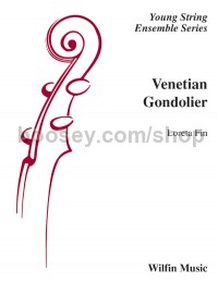 Venetian Gondolier (String Orchestra Score & Parts)