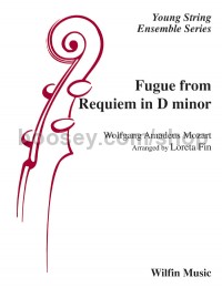 Fugue from Requiem in D minor (String Orchestra Conductor Score)
