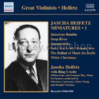 Heifetz Miniature (Naxos Historical Audio CD)