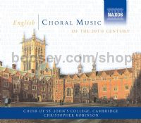 English Choral Music (Naxos Audio CD)