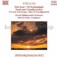 Tod und Verklärung ("Death and Transfiguration") Op 24/Don Juan Op 20 etc. (Naxos Audio CD)
