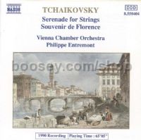 Serenade for Strings/Souvenir de Florence (Naxos Audio CD)