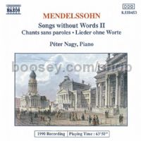 Songs without Words vol.2 (Naxos Audio CD)