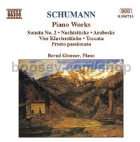 Piano Sonata No.2/Nachtstucke/Arabeske (Naxos Audio CD)