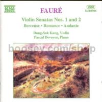 Violin Sonatas Nos. 1 and 2 (Naxos Audio CD)