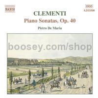 Piano Sonatas, Op. 40 (Naxos Audio CD)