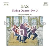 String Quartet No3/Lyrical Interlude (Naxos Audio CD)