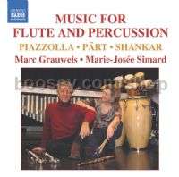 Music for Flute and Percussion (Naxos Audio CD)