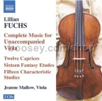 Music For Unaccomp Viola (Naxos Audio CD)