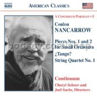 Pieces for Small Orchestra/Tango?/String Quartet No1 (Naxos Audio CD)