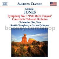 Symphony No.3 'Palo Duro Canyon' & Tuba Concerto (Naxos Audio CD)