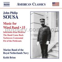 Music For Wind Band 15 (Naxos Audio CD)