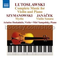 Music for violin and piano (Naxos Audio CD)