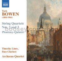 String Quartets Nos. 2/3 (Naxos Audio CD)