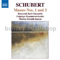 Masses Nos.1&3 (Naxos Audio CD)