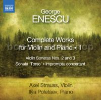 Complete Violin Sonatas 1 (Naxos Audio CD)