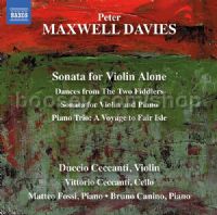 Sonata Violin Alone (Naxos Audio CD)