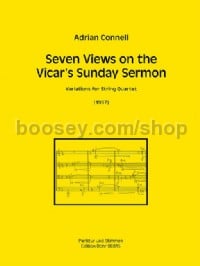 Seven Views on the Vicar's Sunday Sermon (Score & Parts)
