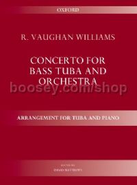 Concerto for bass tuba and orchestra (tuba and piano)