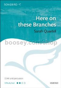 Here on these Branches for SSAA & percussion (vocal score)