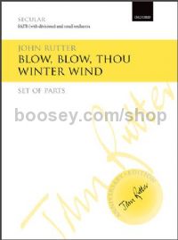 Blow, blow, thou winter wind (set of parts)