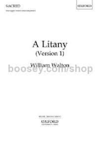 A Litany (Version 1) - 4 upper voices unaccompanied