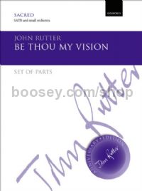 Be thou my vision for SATB & small orchestra (set of parts)