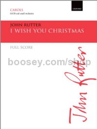 I Wish You Christmas (Full Score)