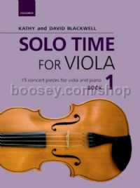 Solo Time For Viola - Book 1