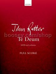 Te Deum (SATB & Orchestra - Study Score)