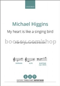 My Heart Is Like A Singing Bird (SABar & Piano)